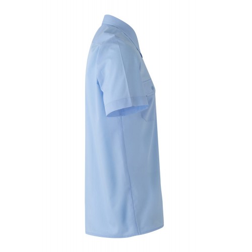 522.CAMISA MC CELESTE 2XL