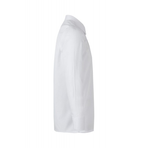 529.CAMISA ML BLANCO 2XL