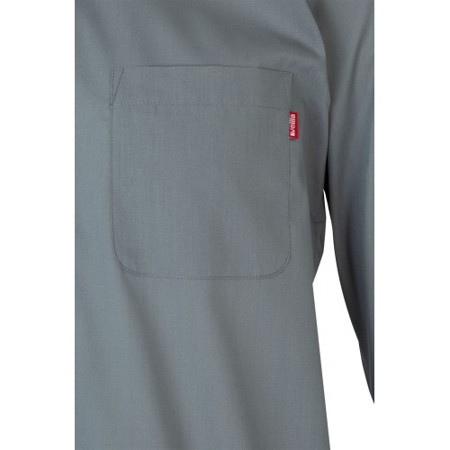 529.CAMISA ML GRIS 2XL