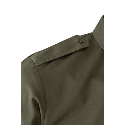 530.CAMISA ML VERDE CAZA 2XL