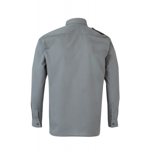 530.CAMISA ML GRIS 2XL