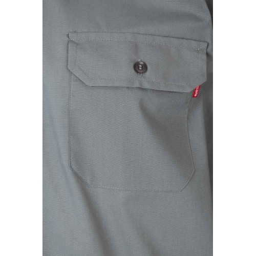 530.CAMISA ML GRIS 2XL