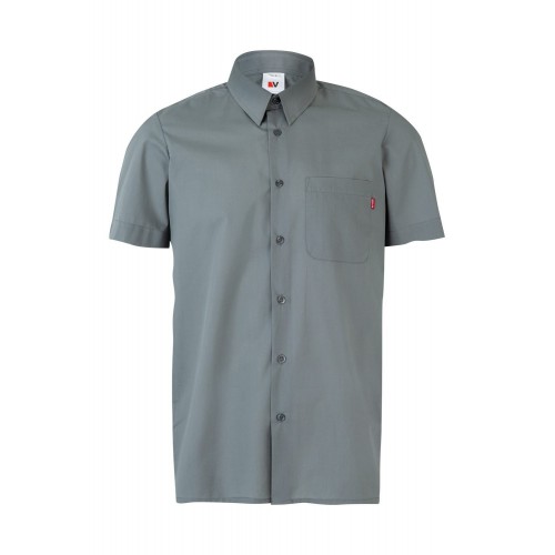 531.CAMISA MC GRIS M