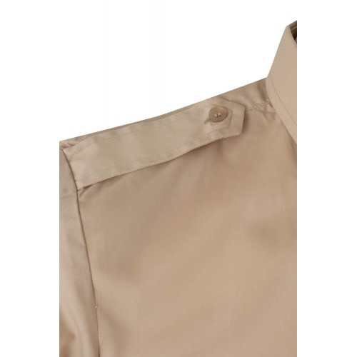 532.CAMISA MC BEIGE 2XL