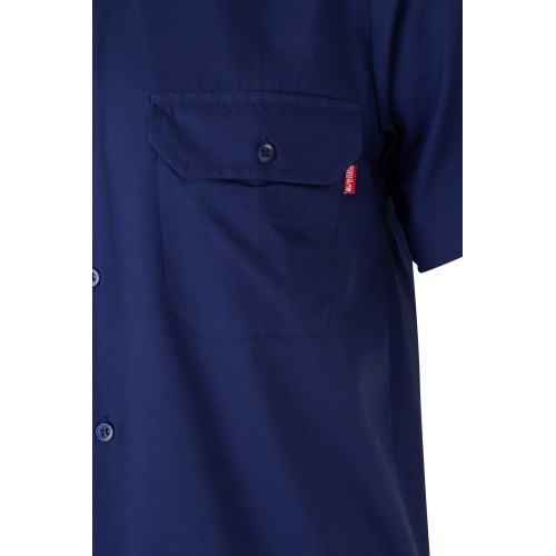 532.CAMISA MC AZULINA 2XL