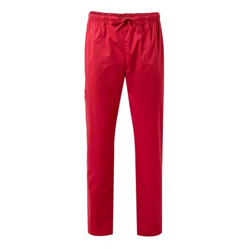 533006S.PANTALÓN PIJAMA STRETCH ROJO XL