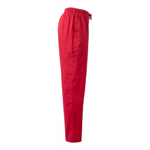 533006S.PANTALÓN PIJAMA STRETCH ROJO 2XL