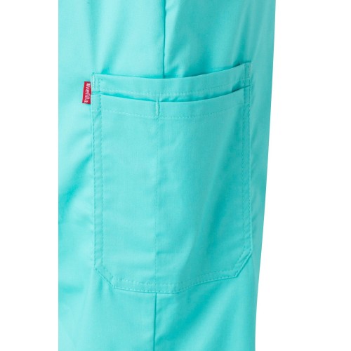 533006S.PANTALÓN PIJAMA STRETCH TURQUESA CLARO 2XL