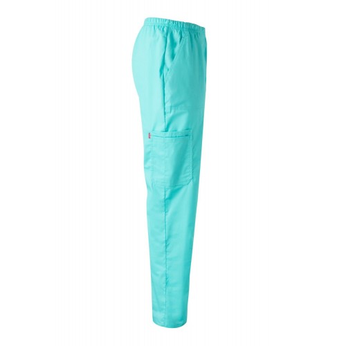 533006S.PANTALÓN PIJAMA STRETCH TURQUESA CLARO 2XL