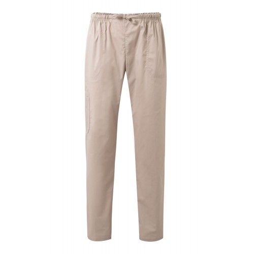 533006S.PANTALÓN PIJAMA STRETCH BEIGE CLARO XS