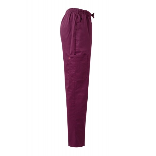 533006S.PANTALÓN PIJAMA STRETCH BERENJENA 2XL
