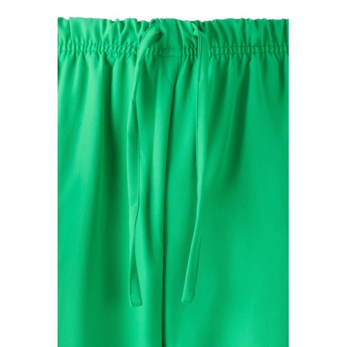 533007.PANTALÓN PIJAMA MICROFIBRA VERDE ESMERALDA 2XL