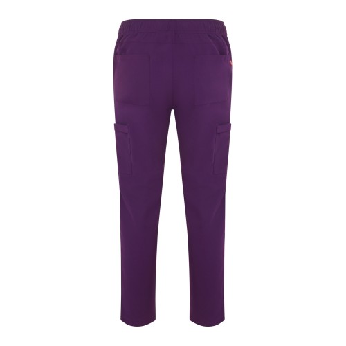533020S.Pantalón recto GRS PureStretch CIRUELA XS
