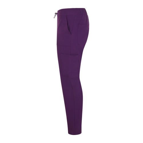 533020S.Pantalón recto GRS PureStretch CIRUELA XS