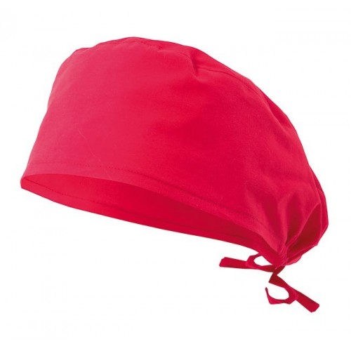 534001.GORRO SANITARIO ROJO CORAL U