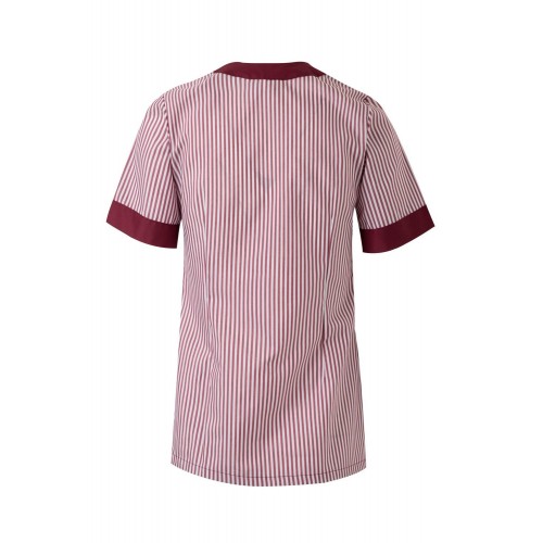 579.CAMISOLA PIJAMA BOTONES GRANATE 2XL