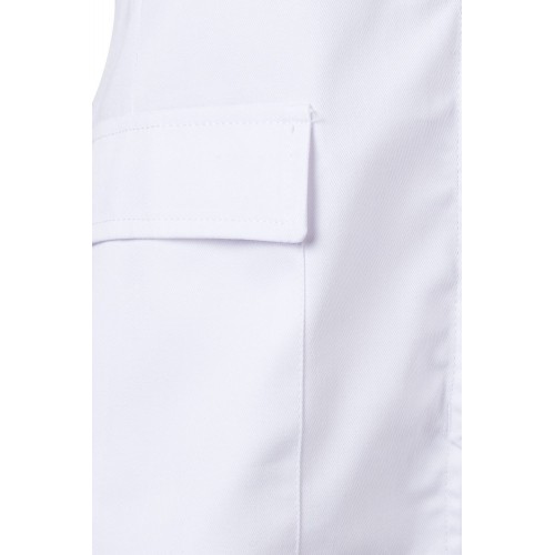 590.CAMISOLA PIJAMA CREMALLERA BLANCO 2XL