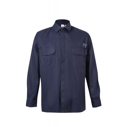 605001.CAMISA IGNÍFUGA AZUL NAVY L