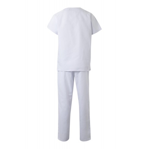 800.CONJUNTO PIJAMA BLANCO 2XL