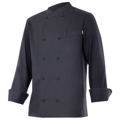 ENELDO.CHAQUETA COCINA ML HOMBRE NEGRO 54