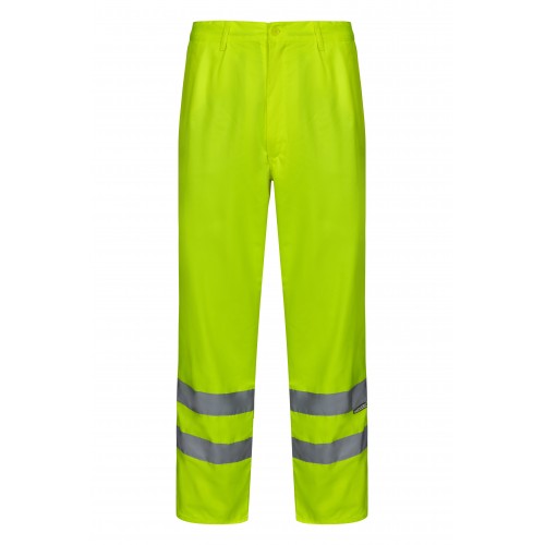 F160.PANTALÓN FORRADO AV AMARILLO FLÚOR 3XL