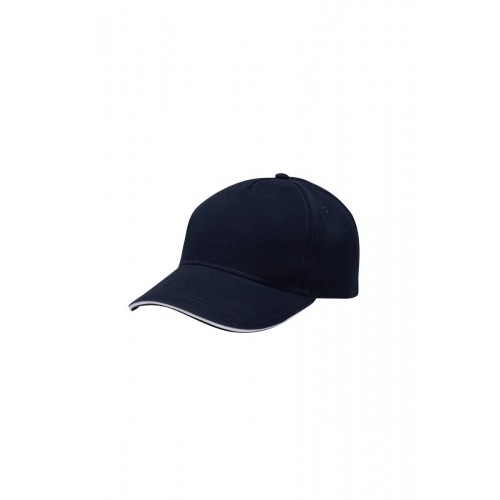 MCT200V.GORRA 5 PANELES NAVY/WHITE U