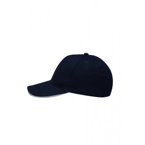 MCT200V.GORRA 5 PANELES NAVY/WHITE U