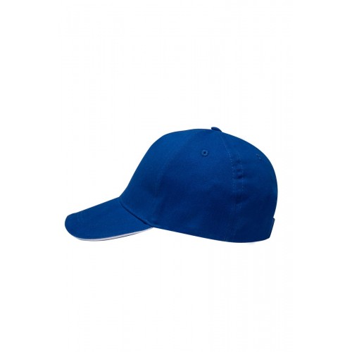 MCT200V.GORRA 5 PANELES ROYAL BLUE/WHITE U