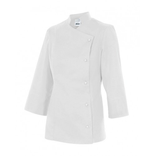 MELISA.CHAQUETA COCINA ML MUJER BLANCO 40