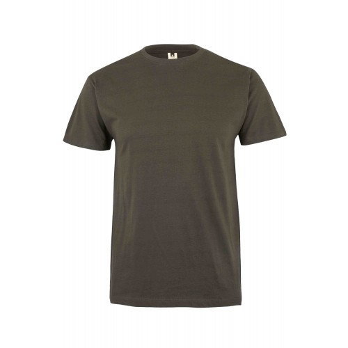 MK022CV.CAMISETA MANGA CORTA  155 KHAKI GREEN 4XL