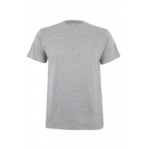 MK023CV.CAMISETA MANGA CORTA  190 HEATHER GREY 2XL