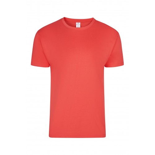 MK023CV.CAMISETA MANGA CORTA  190 FRESH CORAL 4XL