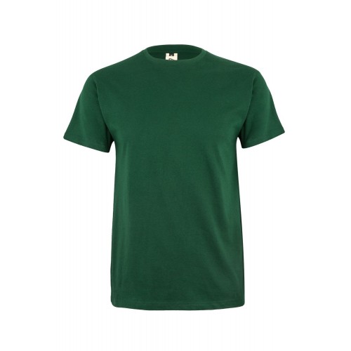 MK023CV.CAMISETA MANGA CORTA  190 BOTTLE GREEN 5XL