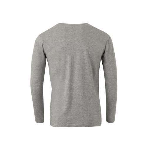 MK156CV.CAMISETA MANGA LARGA 155 HEATHER GREY 2XL