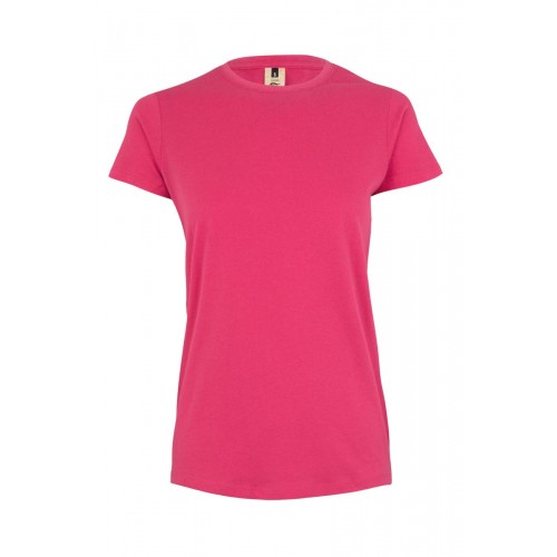 MK170CV.CAMISETA MANGA CORTA MUJER FUCHSIA L