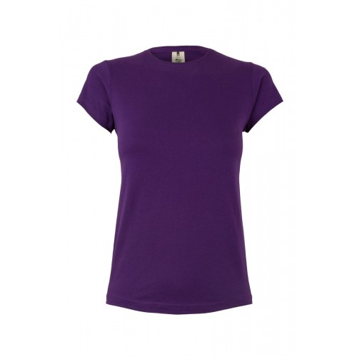 MK170CV.CAMISETA MANGA CORTA MUJER PURPLE 2XL