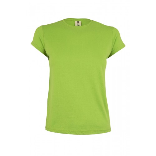 MK170CV.CAMISETA MANGA CORTA MUJER LIME 2XL