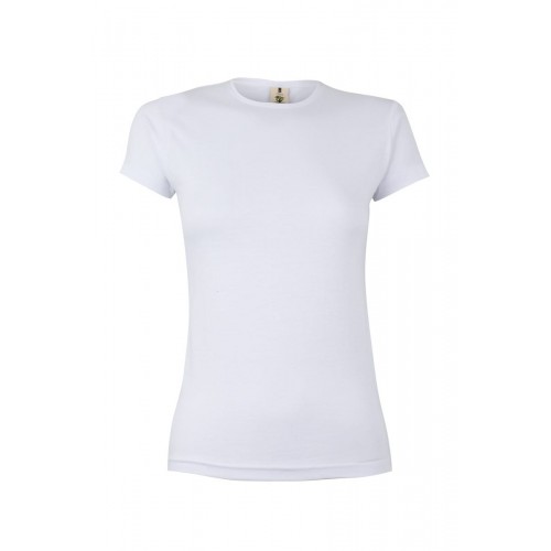 MK170WV.CAMISETA MANGA CORTA MUJER WHITE S