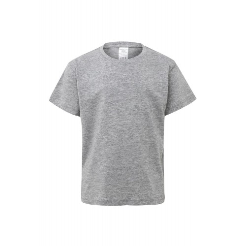 MK175CV.CAMISETA MANGA CORTA KIDS HEATHER GREY 7/8