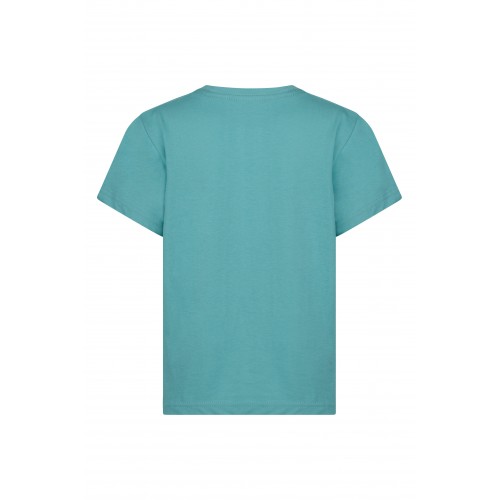 MK175CV.CAMISETA MANGA CORTA KIDS RICH TURQUOISE 1/2
