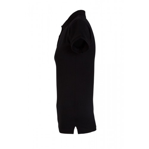 MK214CV.POLO MANGA CORTA MUJER 210 BLACK 2XL