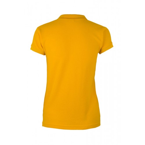 MK214CV.POLO MANGA CORTA MUJER 210 GOLD 2XL