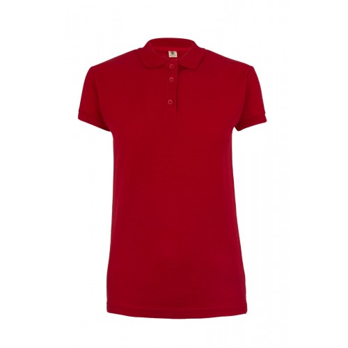 MK214CV.POLO MANGA CORTA MUJER 210 RED 2XL