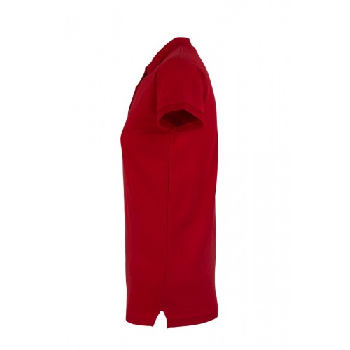 MK214CV.POLO MANGA CORTA MUJER 210 RED 2XL