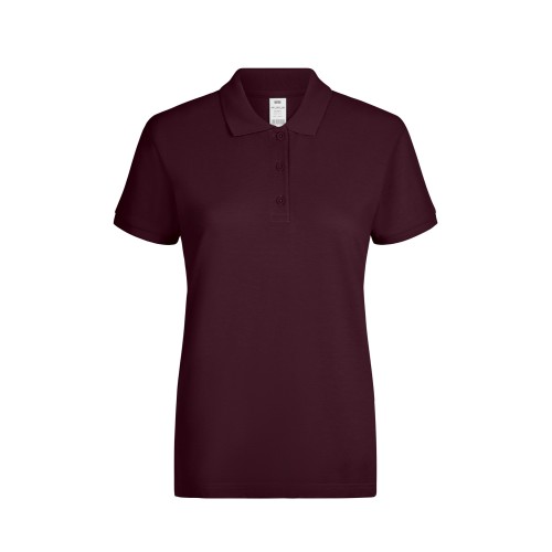 MK214CV.POLO MANGA CORTA MUJER 210 WINE XS