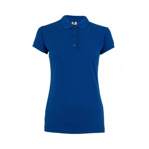 MK214CV.POLO MANGA CORTA MUJER 210 ROYAL BLUE S