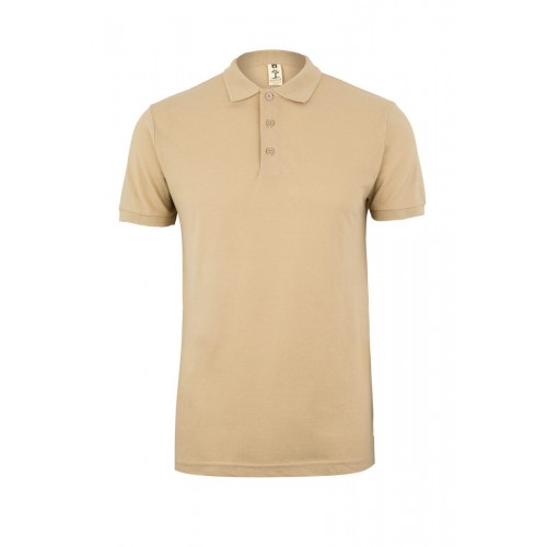 MK215CV.POLO MANGA CORTA 210 SAND 2XL