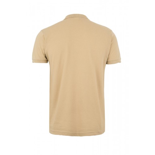 MK215CV.POLO MANGA CORTA 210 SAND 2XL
