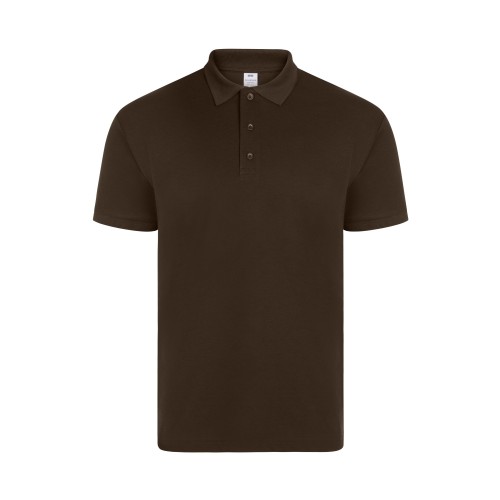 MK215CV.POLO MANGA CORTA 210 BROWN S
