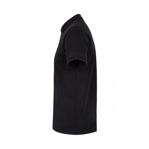 MK215CV.POLO MANGA CORTA 210 BLACK 2XL